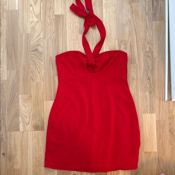 formal dress red and black V-neckline Tulle Long Party Dress, Black and Red product type_wound dressings Size:xl-14 A-Line Dress: Trendy Fabrics